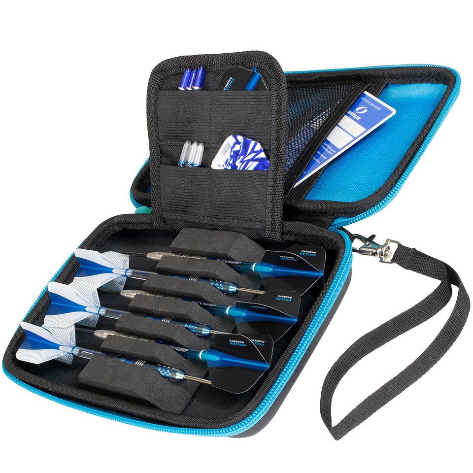 Harrows Blaze Pro 6 Dart Case - Aqua
