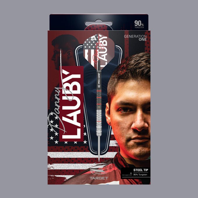Target Darts Danny Lauby Gen 1 90% Steel Tip Darts 24 grams