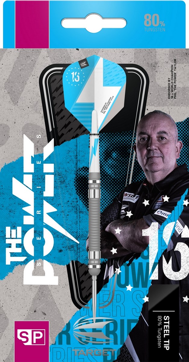 Target Darts Power Series Silver SP  Steel Tip  23 grams