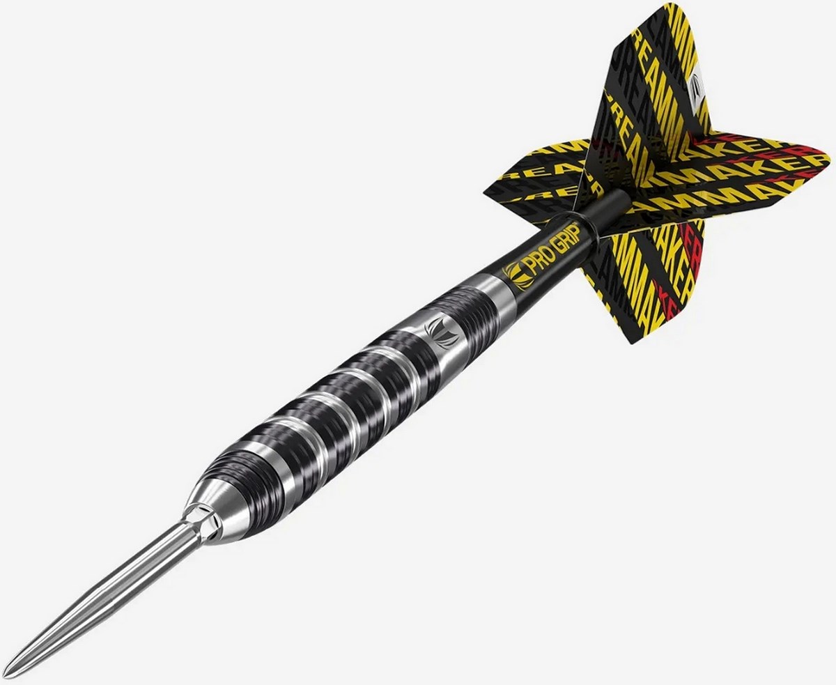 Target Darts Dimitri Van Den Bergh 80% Steel Tip Darts  22 grams