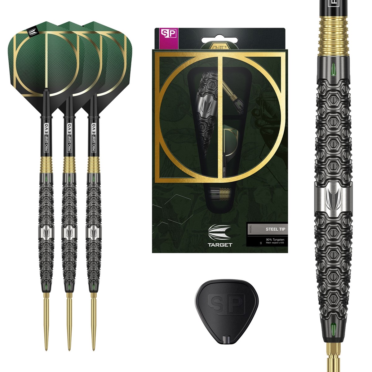 Target Darts Cult 90% SP01 Steel Tip Dart  23 grams