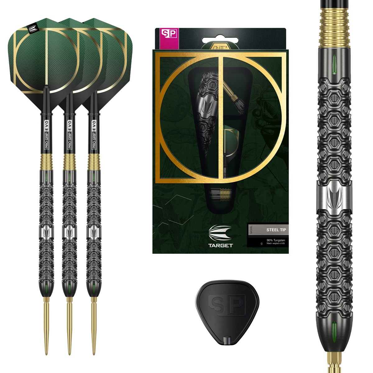 Target Darts Cult 90% SP03 Steel Tip Dart  24 grams