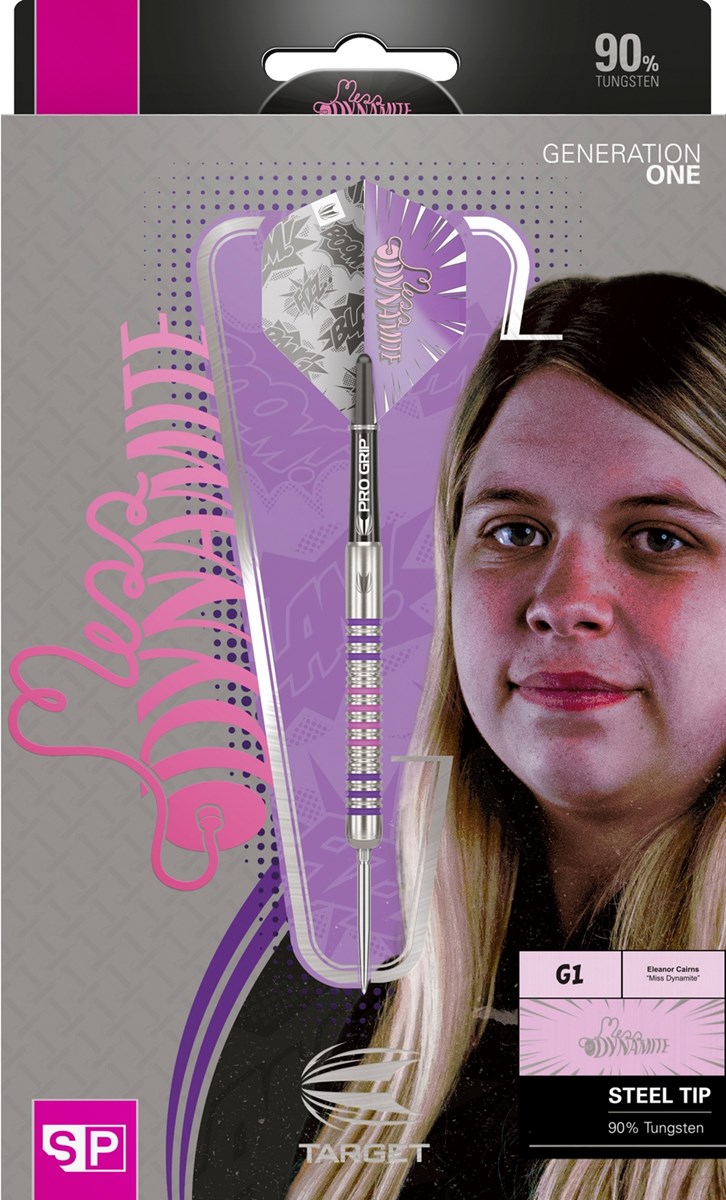 Target Darts Eleanor Cairns 90% Steel Tip Darts  24 grams
