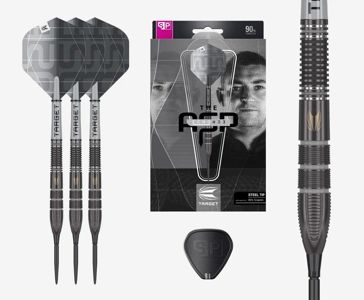 Target Darts Aspinall X Echo 90% Tungsten SP Steel Tip Dartss  24 grams