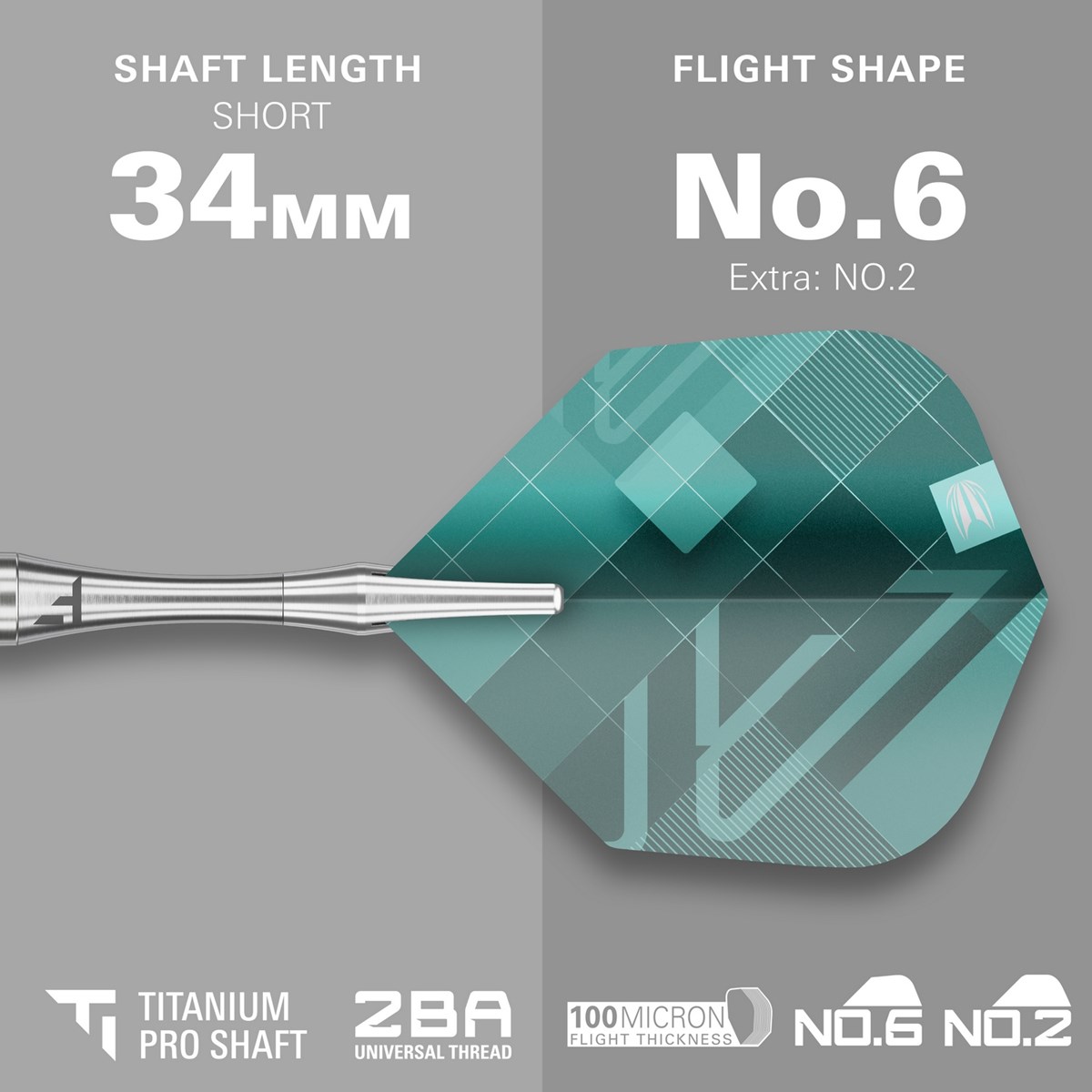 Target Darts Rove 03 90% Tungsten SP Steel Tip  24 grams