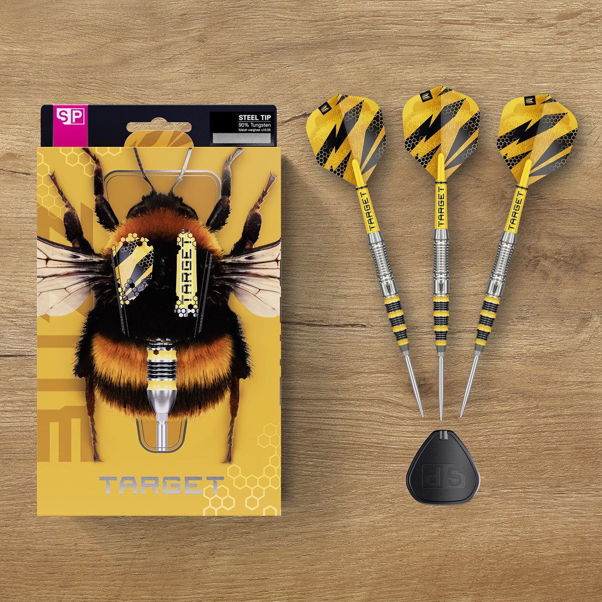 Target Darts Buzz SP03 90% Swiss Point Steel Tip Darts 23 grams