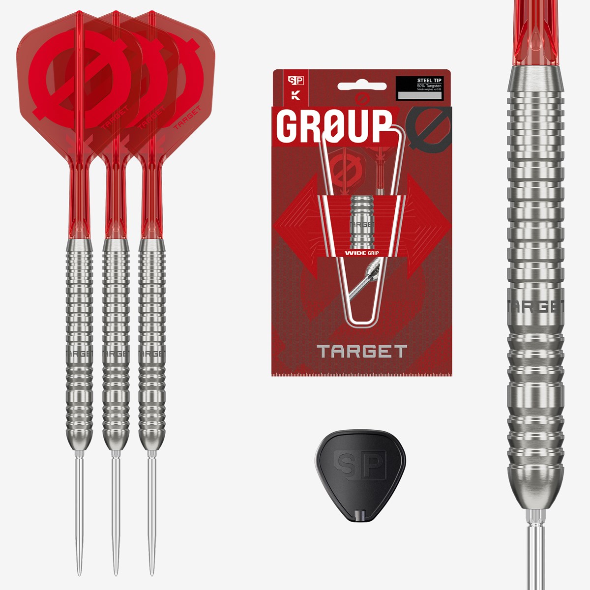 Target Group Ø 03 50% Swiss Point Steel Tip Darts 22 grams