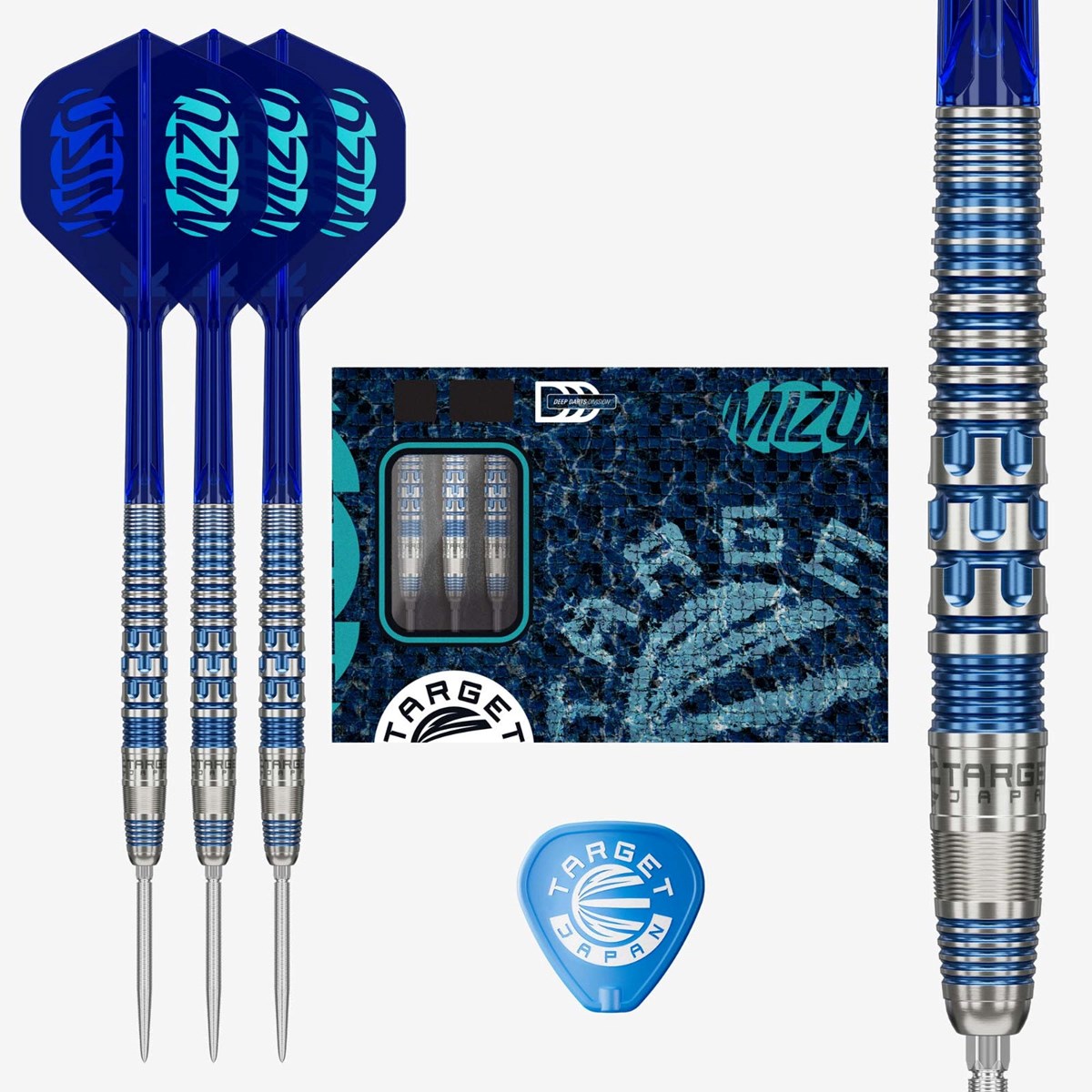 Target Mizu 01 90% SP Steel Tip Darts 24 grams