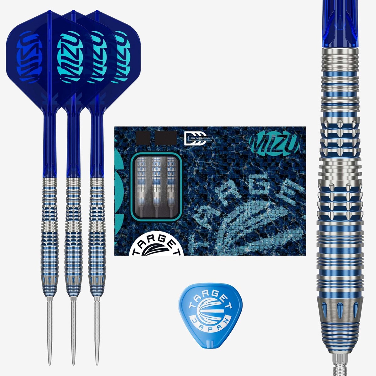 Target Mizu 03 90% SP Steel Tip Darts 23 grams