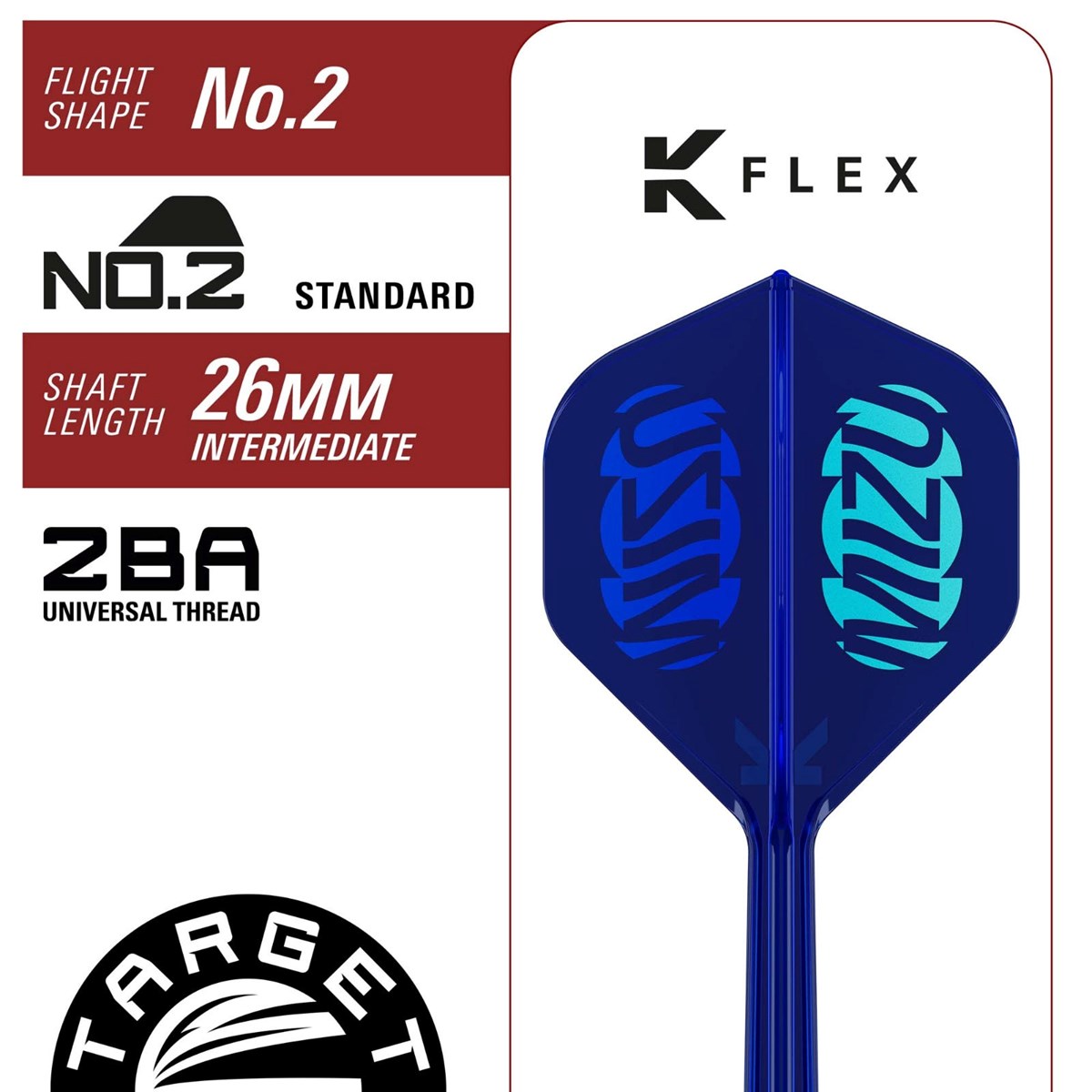 Target Mizu 03 90% SP Steel Tip Darts 24 grams