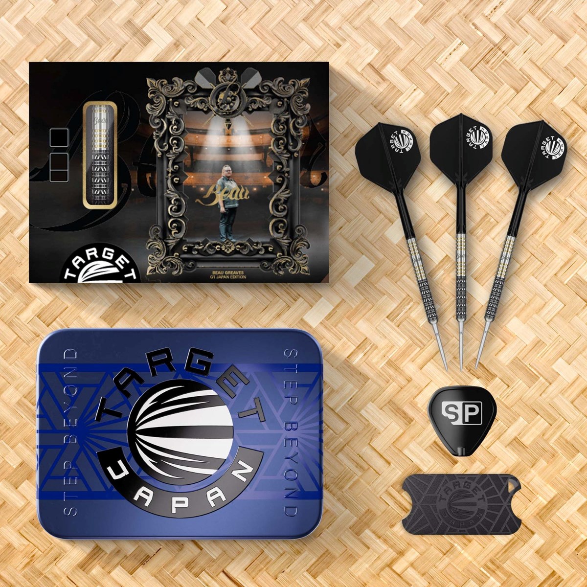 Target Beau Greaves Japan Edition 90% SP Steel Tip Darts 22 grams