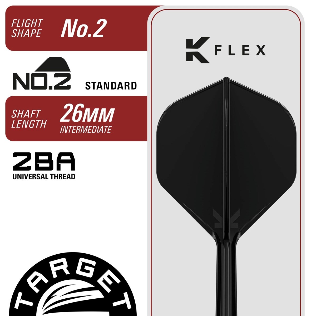 Target Black Marque Spinel 90% SP Steel Tip Darts 24 grams