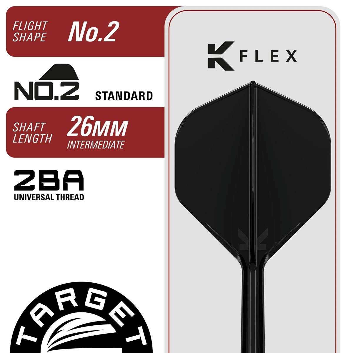 Target Black Marque Enzo SP Steel Tip Darts 22 grams
