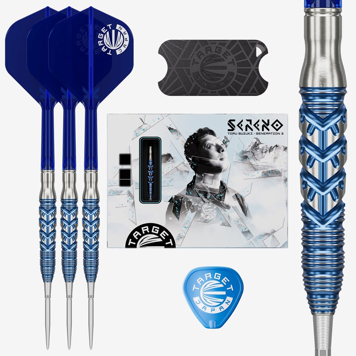 Target Sereno G3 90% SP Steel Tip Darts 24 grams