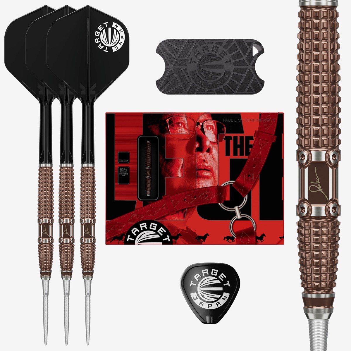Target Paul Lim The Legend G10 90% SP Steel Tip Darts 23 grams