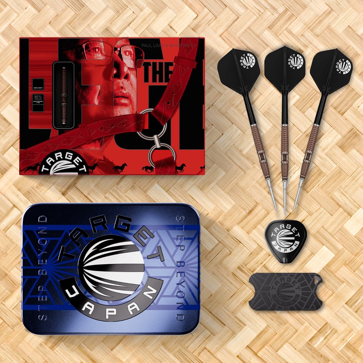 Target Paul Lim The Legend G10 90% SP Steel Tip Darts 23 grams