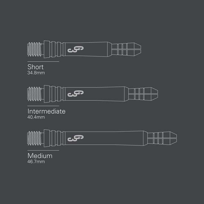 Target Darts Power G3 Silica Titanium Shaft - Medium