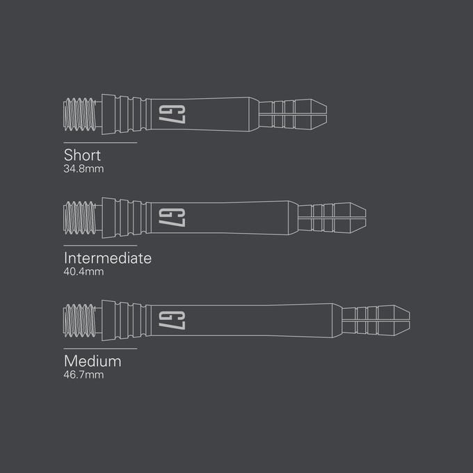 Target Darts Power G7 Titanium Shaft - Medium