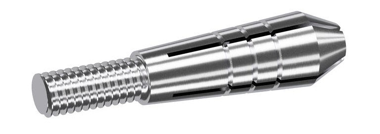 Target Darts Power Titanium Shaft Replacement Top - Silver