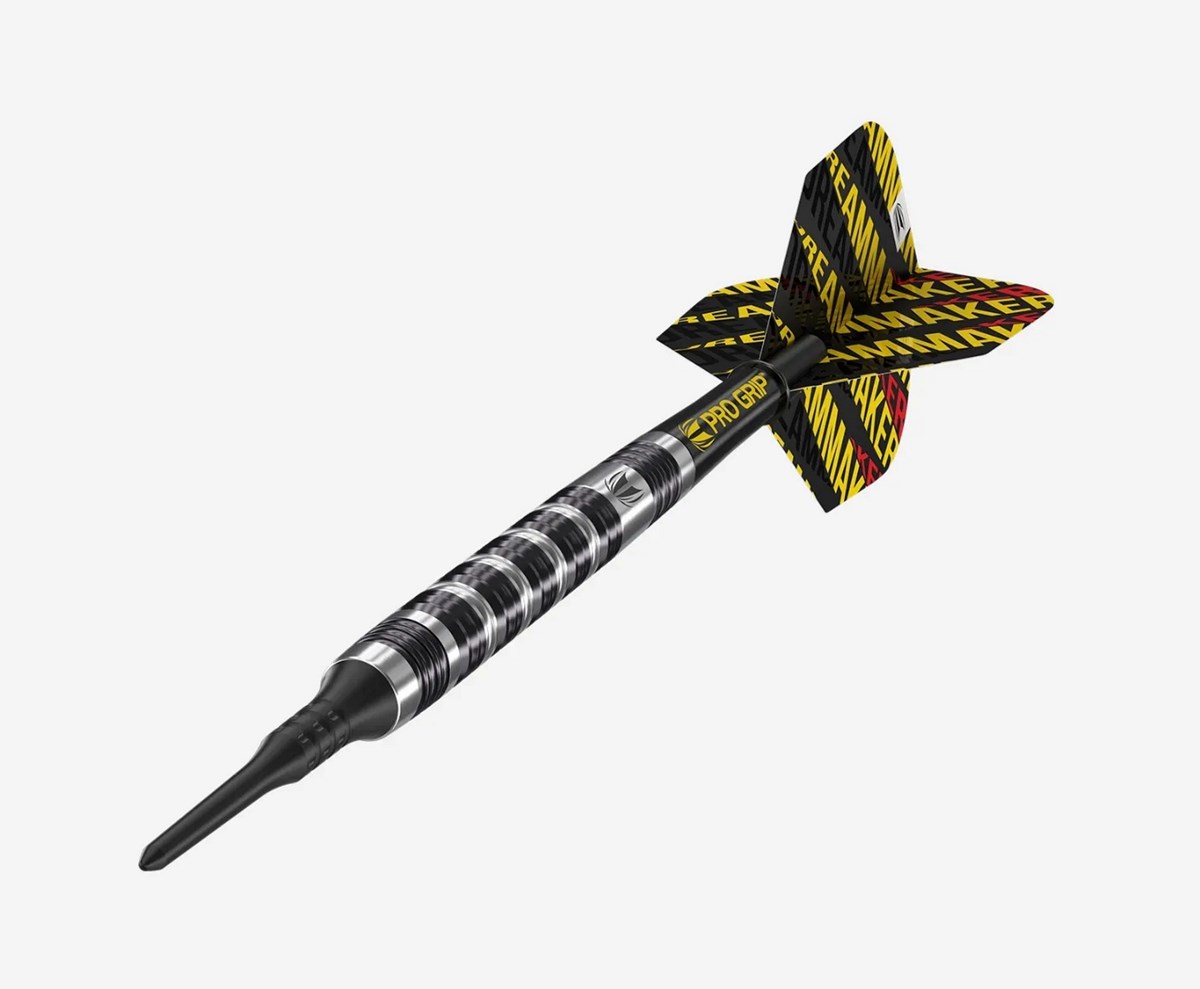 Target Darts Dimitri Van Den Bergh 80% Soft Tip Darts  18 grams