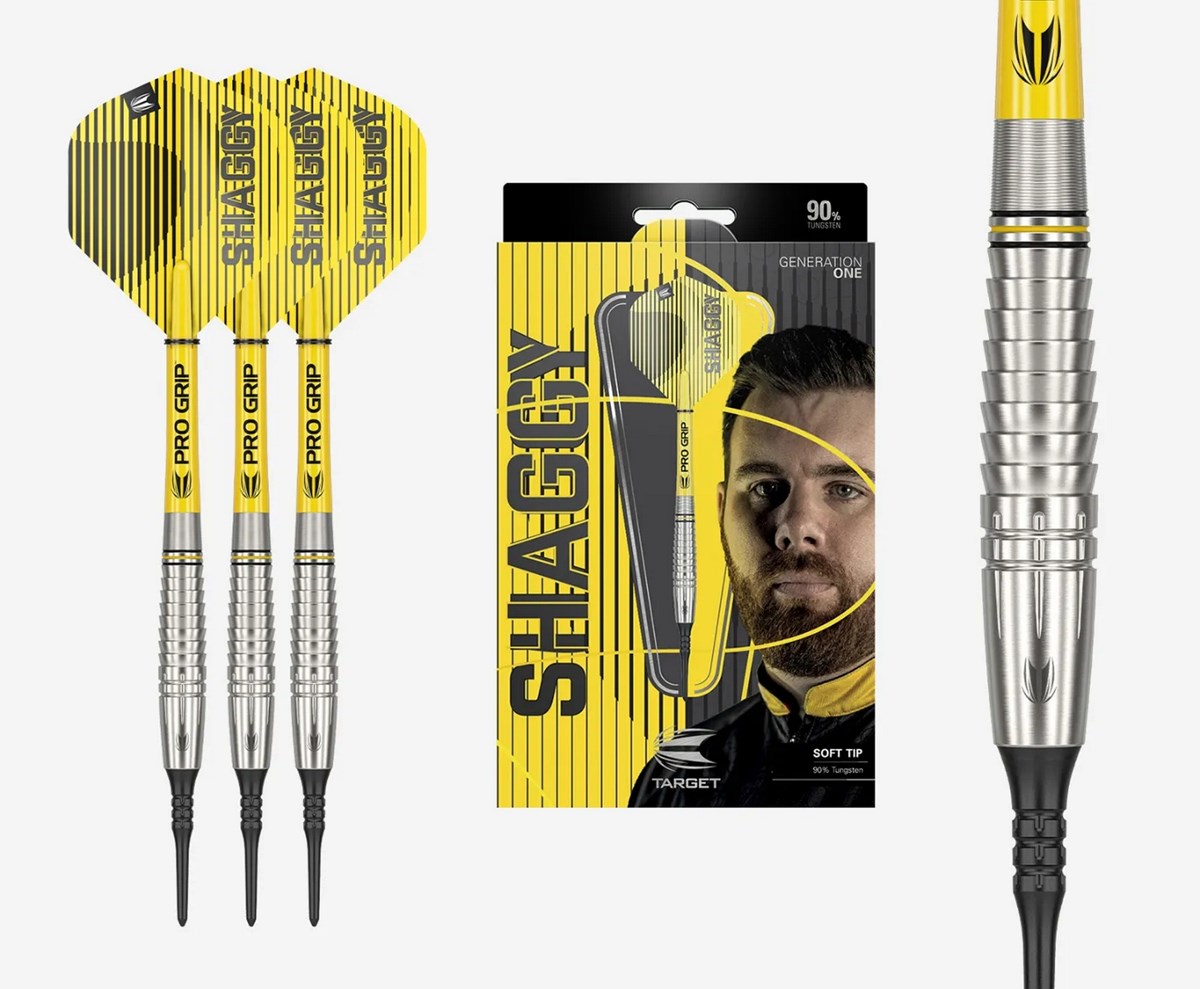Target Darts Scott Williams 90% Soft Tip Darts  18 grams