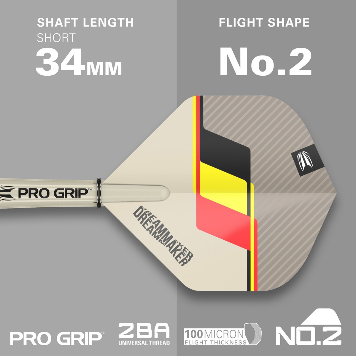 Target Darts Dimitri Van Den Bergh 90% Soft Tip Darts  21 grams
