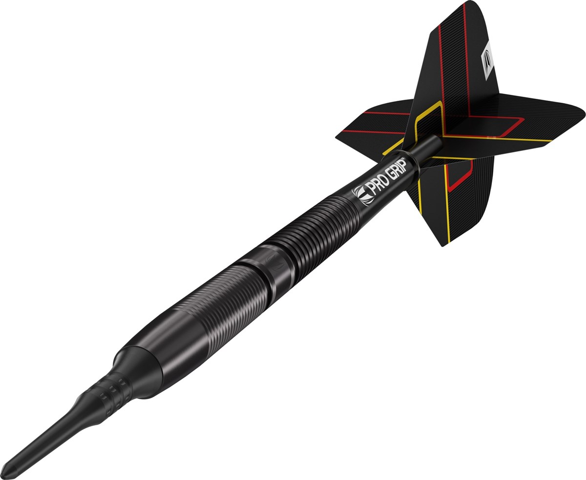 Target Darts Gabriel Clemens Black 90% Soft Tip Darts  19 grams