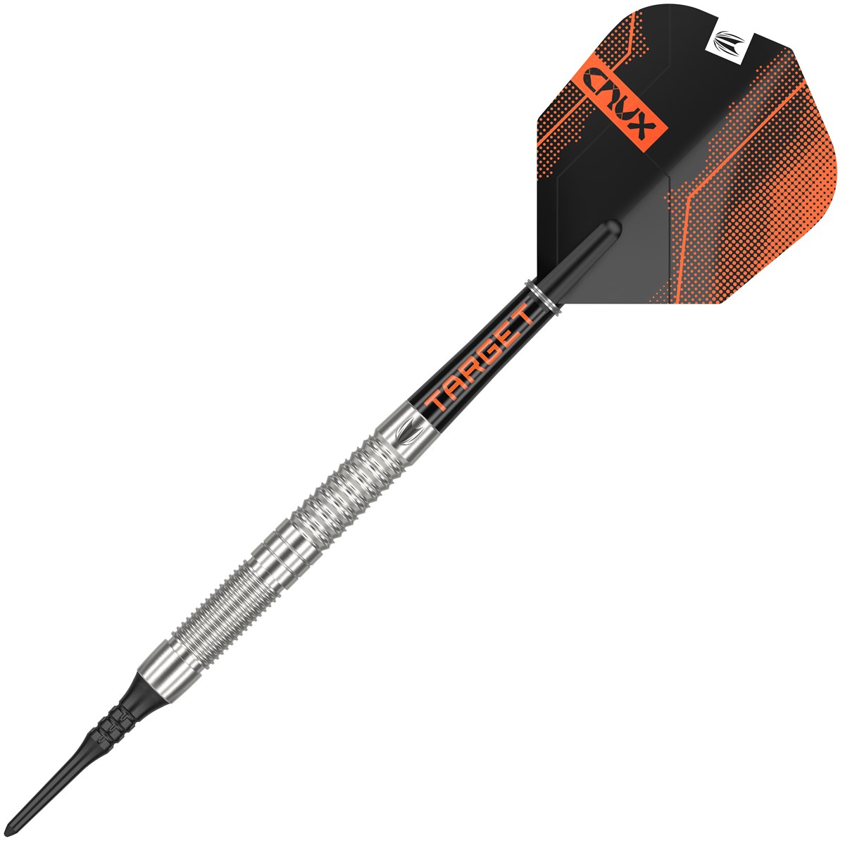 Target Darts Crux 10 90% Soft Tip Darts 18 grams