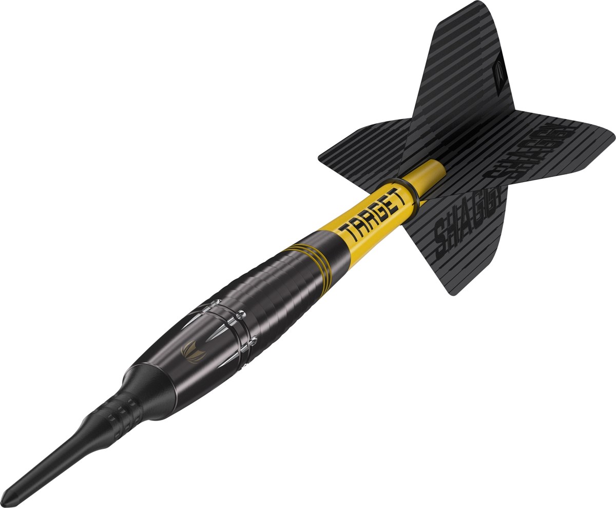 Target Darts Scott Williams Black 90% Soft Tip Darts  18 grams