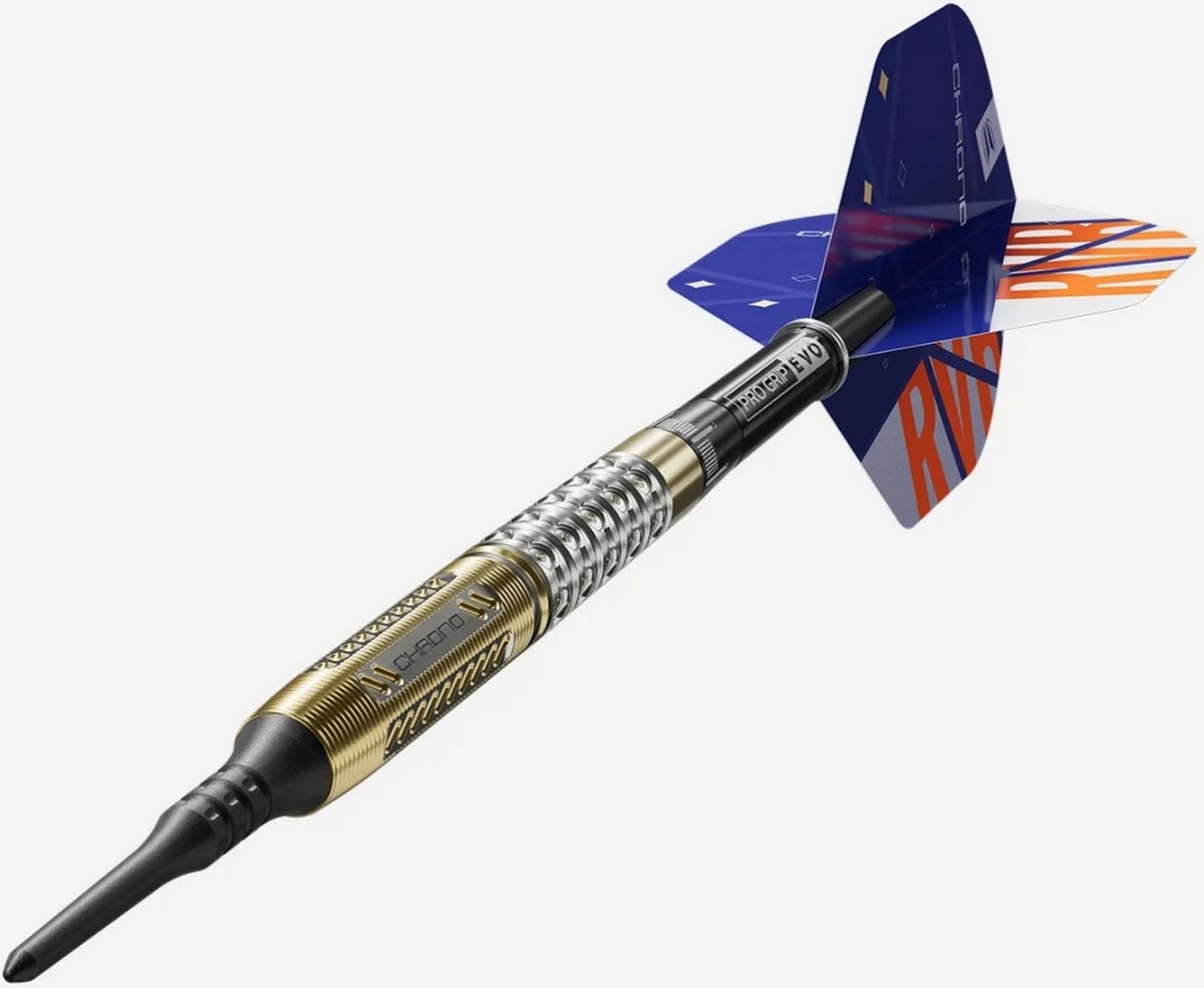Target Darts Raymond Van Barneveld  Chrono 95% Tungsten Soft Tip  18 grams
