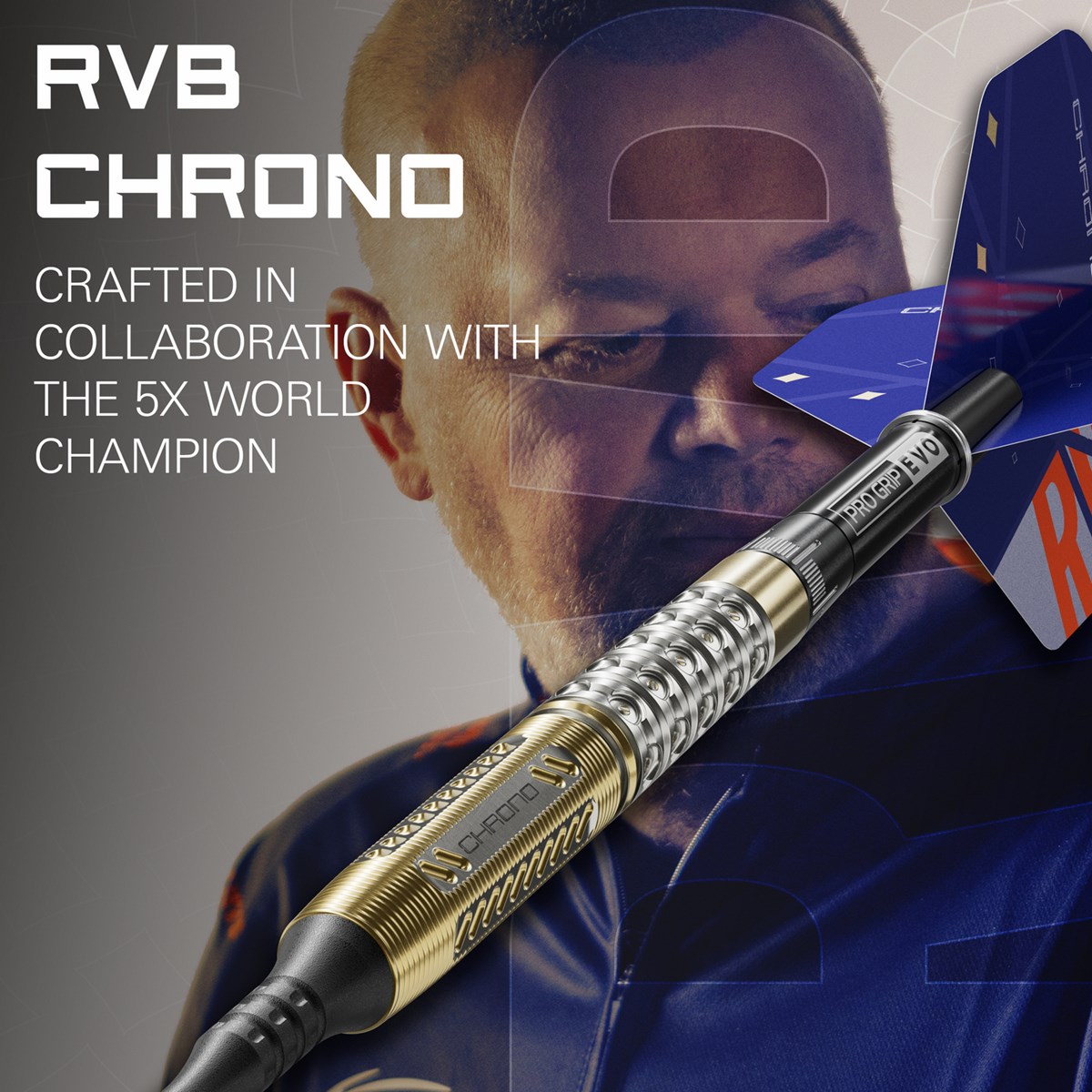 Target Darts Raymond Van Barneveld  Chrono 95% Tungsten Soft Tip  20 grams