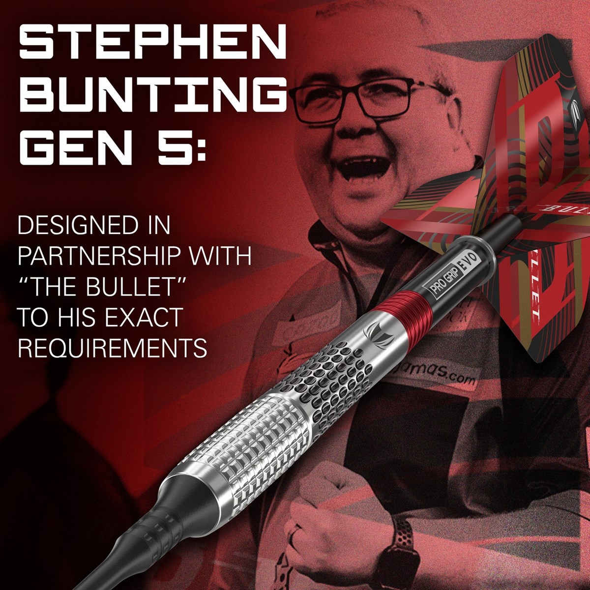 Target Darts Stephen Bunting Gen 5 Soft Tip Darts 18 grams