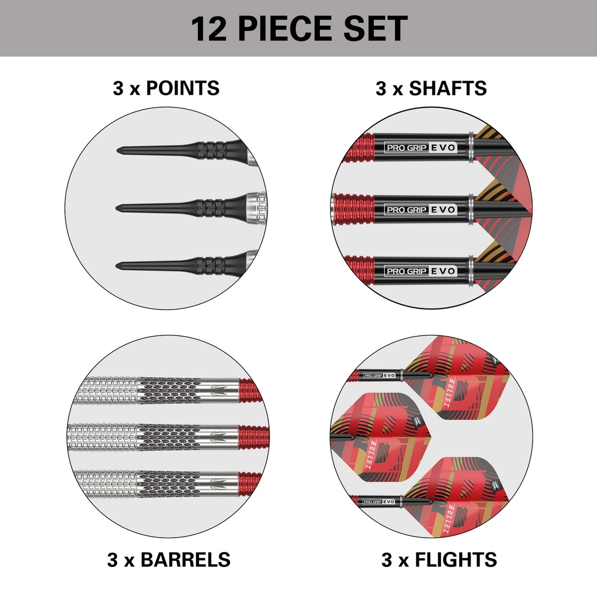 Target Darts Stephen Bunting Gen 5 Soft Tip Darts 18 grams