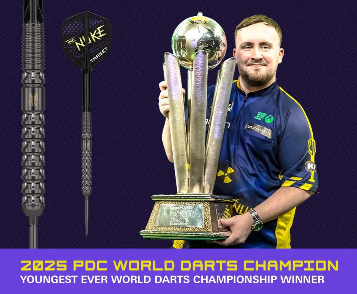 Target Darts Luke Littler Loadout 90% Soft Tip Darts 19 grams