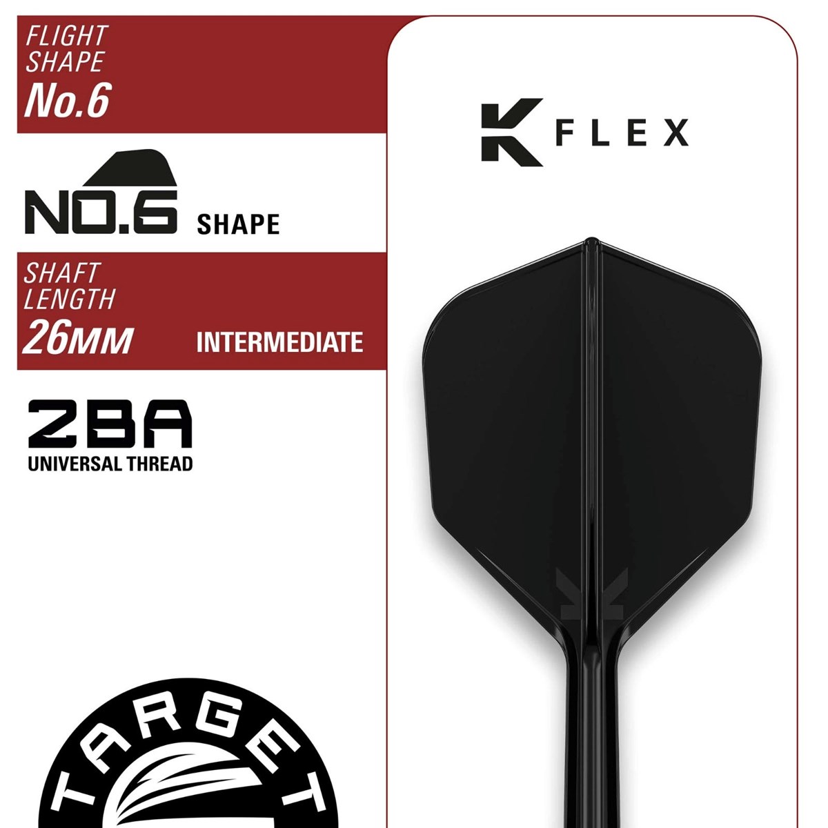 Target Black Marque Heracles 90% Soft Tip Darts 18 grams