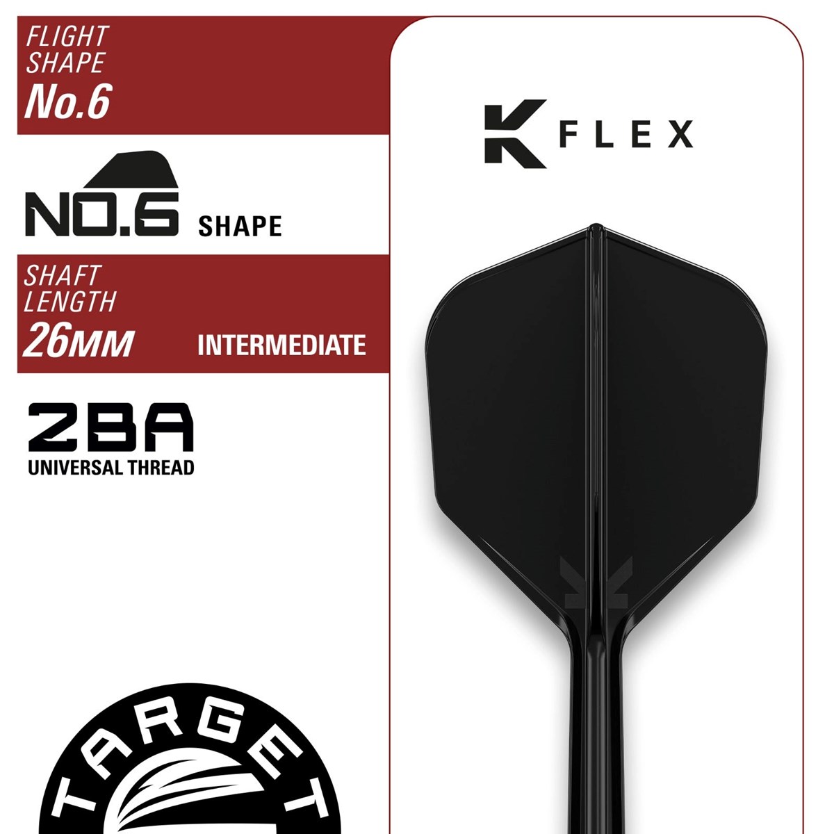 Target Black Marque Warrior 90% Soft Tip Darts 18.5 grams