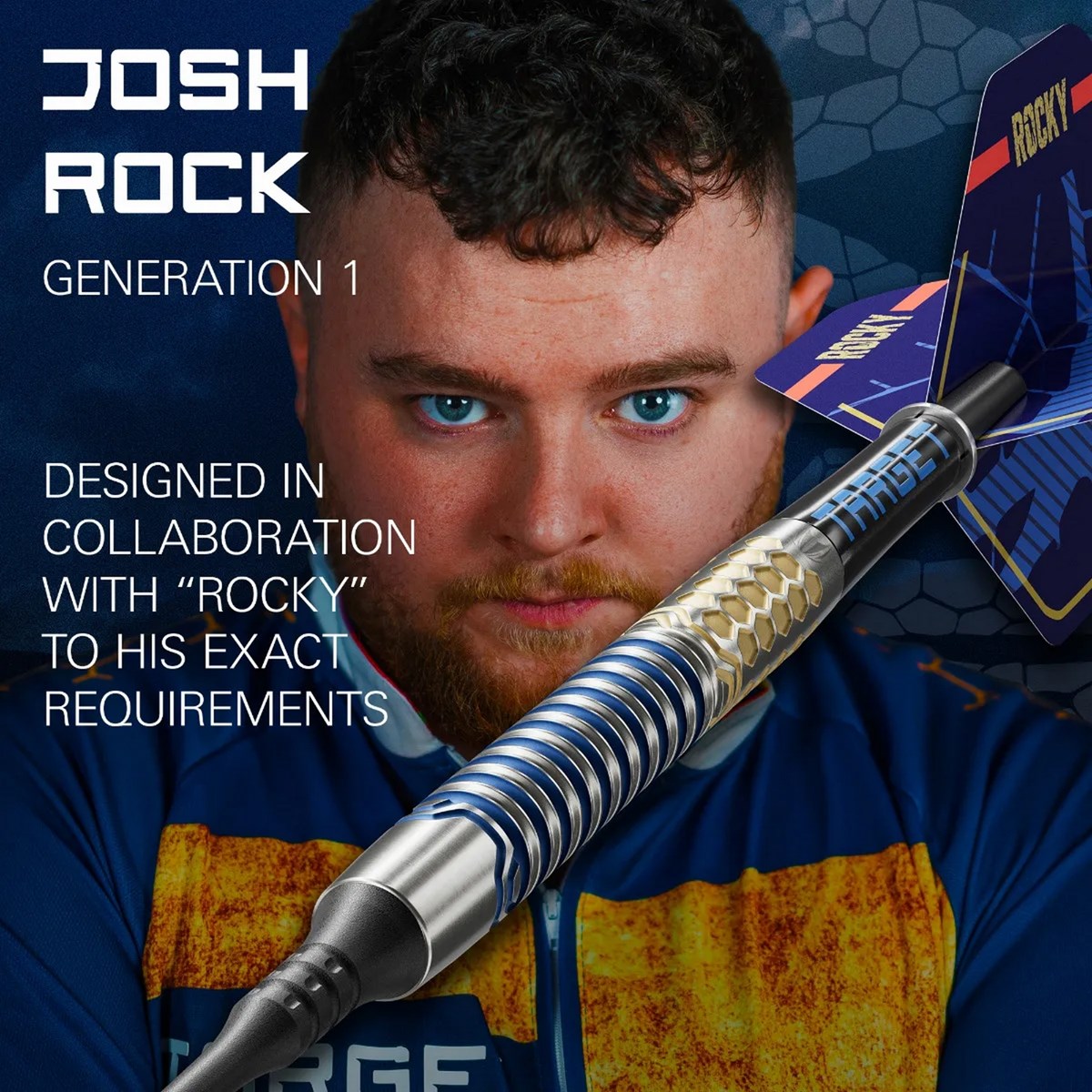Target Darts Josh Rock G1 Soft Tip Darts  20 grams