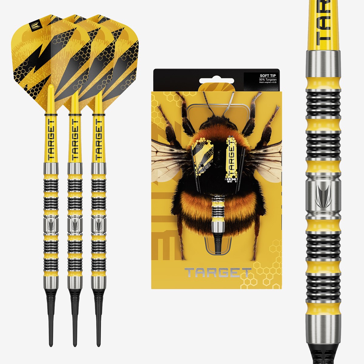 Target Darts Buzz 11 90% Soft Tip Darts 18 grams