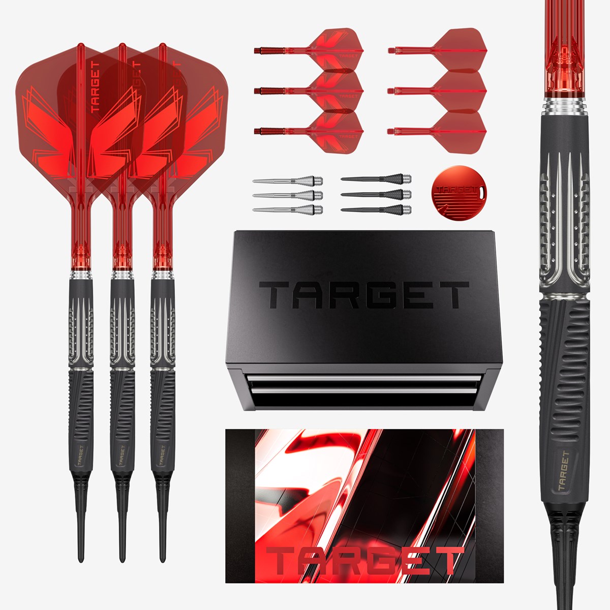 Target Darts Shift 90% Soft Tip Darts 18 grams