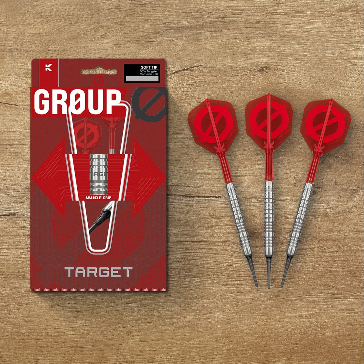 Target Group Ø 12 50% Soft Tip Darts 18 grams