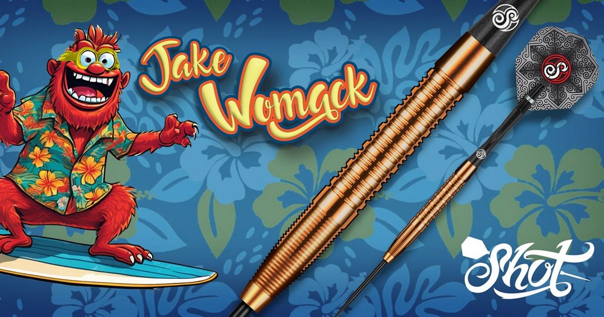 Shot Jake Womack 90% Tungsten Steel Tip Dart 23 grams