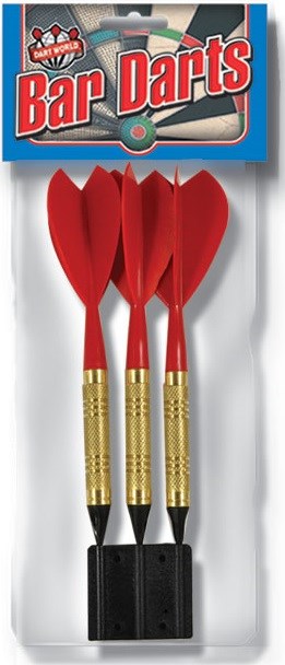 Dart World Bar Darts - Red