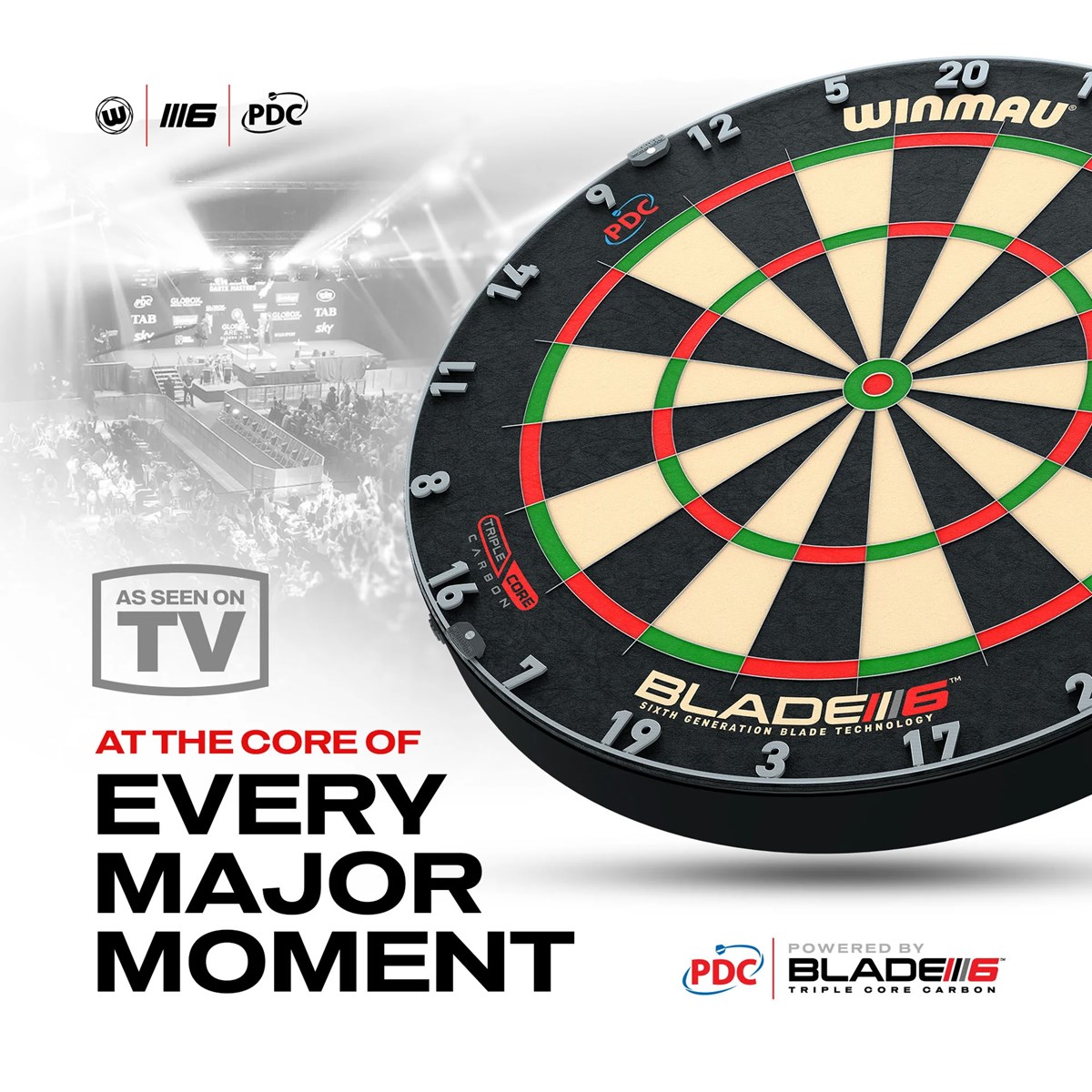 Winmau Blade 6 Triple Core Dartboard