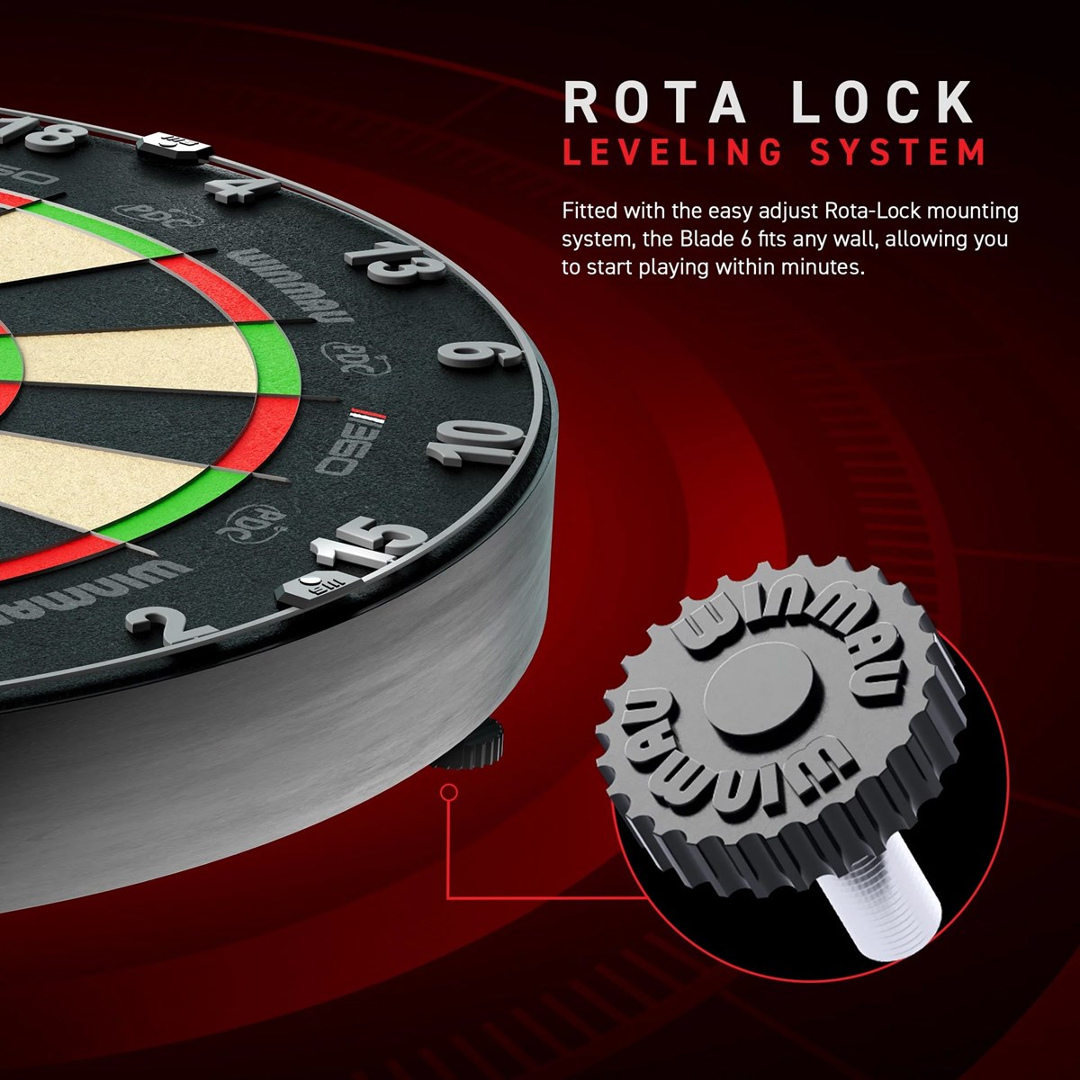 Winmau Blade 360 Triple Core Dartboard