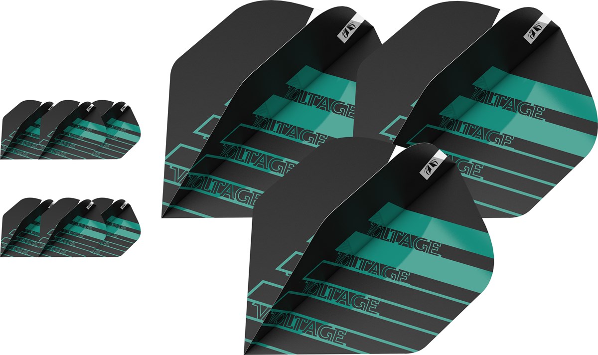 Target Darts Rob Cross Pro Ultra Flights (3 Sets) Black - No. 2