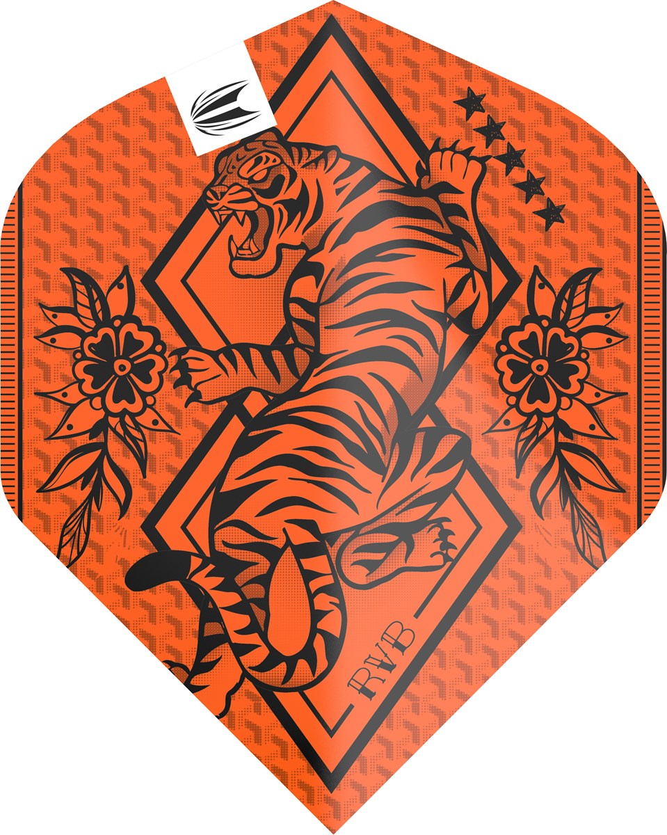Target Darts Raymond Van Barneveld Ink Flight & Shaft Kit - Intermediate