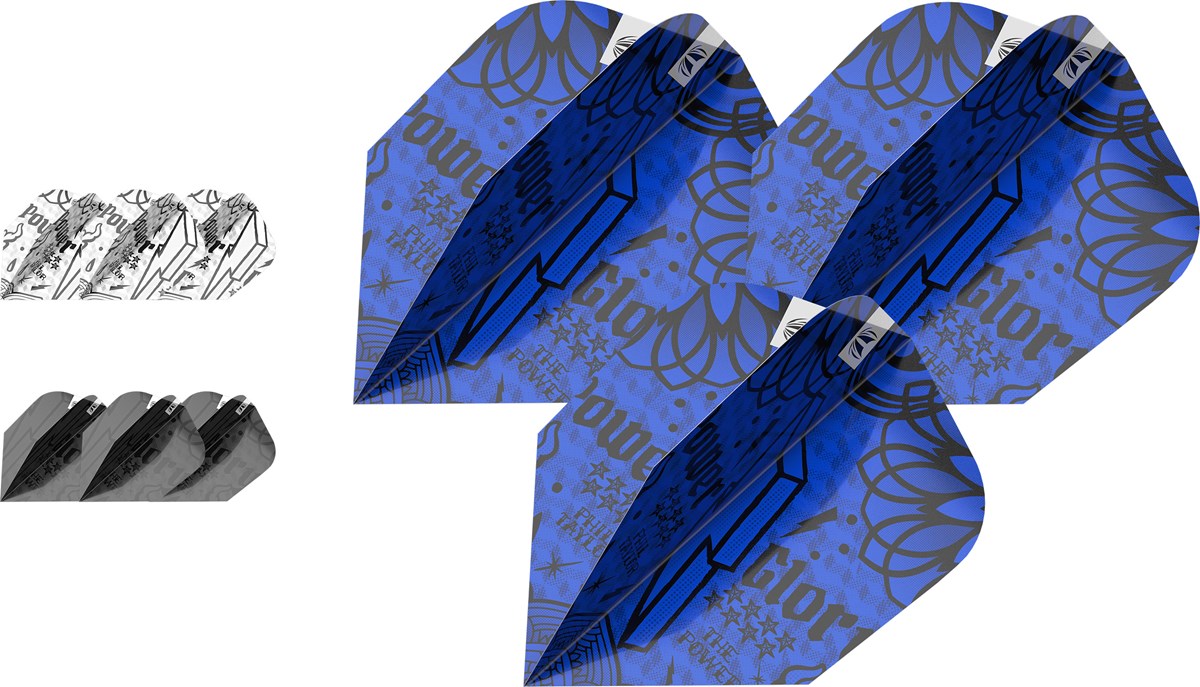 Target Darts Phil Taylor Power Ink Flight Bundle - Ten-X