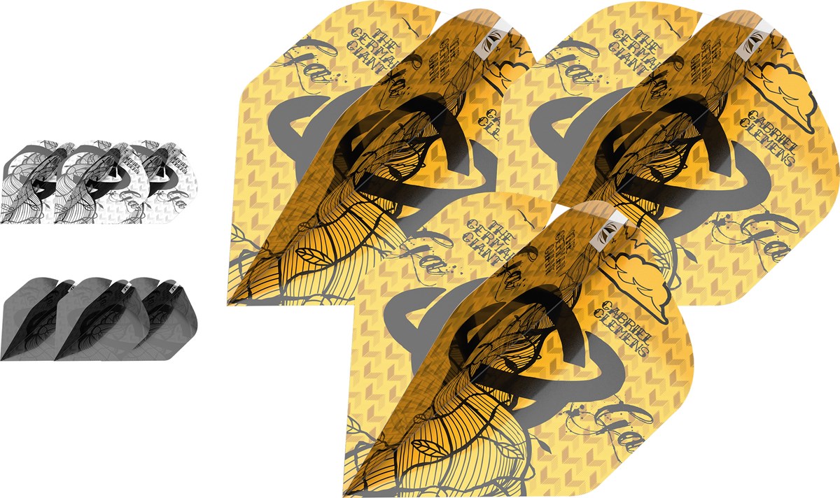 Target Darts Gabriel Clemens Ink Flight Bundle - No. 2