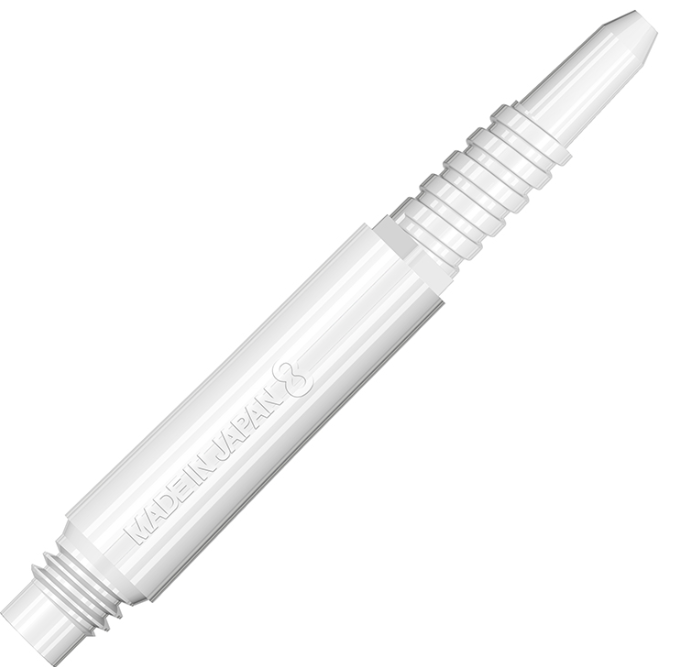 Target Darts 8 Flight Fixed Shaft White - Short