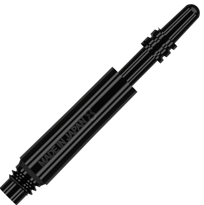 Target Darts 8 Flight Spinning Shaft Black - Short